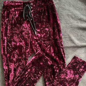 SHEIN Velour Joggers